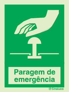 Sinal de Paragem de emergência