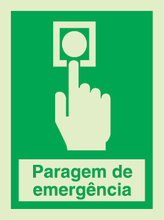 Sinal de Paragem de emergência