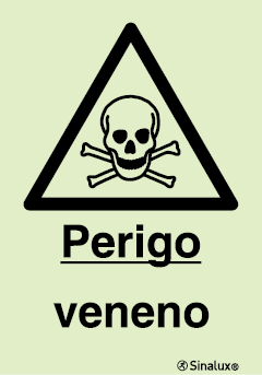 Sinal de perigo, veneno