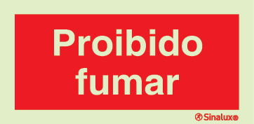 Sinal de proibição, proibido fumar