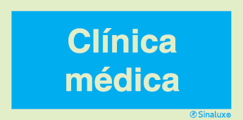 Sinal de informação, clínica médica