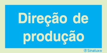 Sinal de informação, direção de produção