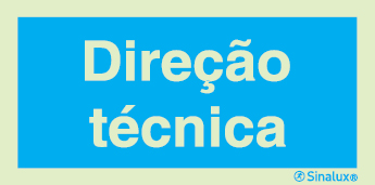 Sinal de informação, direção técnica