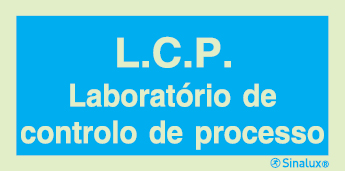 Sinal de informação, L.C.P. - laboratório de controlo de processo