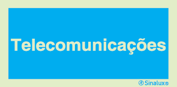 Sinal de informação, telecomunicações