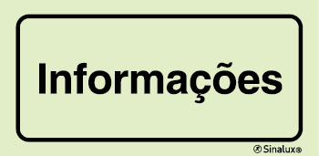 Sinal para instalações desportivas, Informações