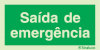 Sinal de Saída de emergência