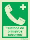 Sinal de Telefone de primeiros socorros