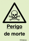 Sinal de perigo de morte