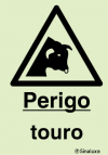 Sinal de perigo, touro