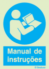 Sinal de obrigação, manual de instruções