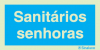 Sinal de informação, sanitários senhoras