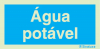 Sinal de informação, água potável