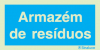 Sinal de informação, armazém de resíduos