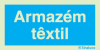 Sinal de informação, armazém têxtil