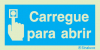 Sinal de informação, carregue para abrir