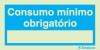 Sinal de informação, consumo mínimo obrigatório