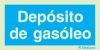 Sinal de informação, depósito de gasóleo