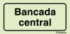 Sinal para instalações desportivas, Bancada central