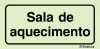 Sinal para instalações desportivas, Sala de aquecimento