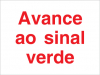 Sinal para parques de estacionamento, Avance ao sinal verde