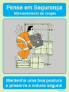 Sinal de sensibilização para a segurança, Manuseamento de cargas